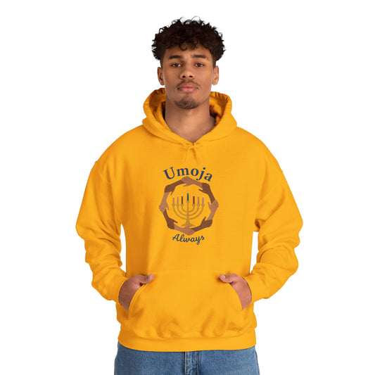 Umoja Always Unity Lights Hoodie – Kwanzaa (Unisex S-5XL) in S