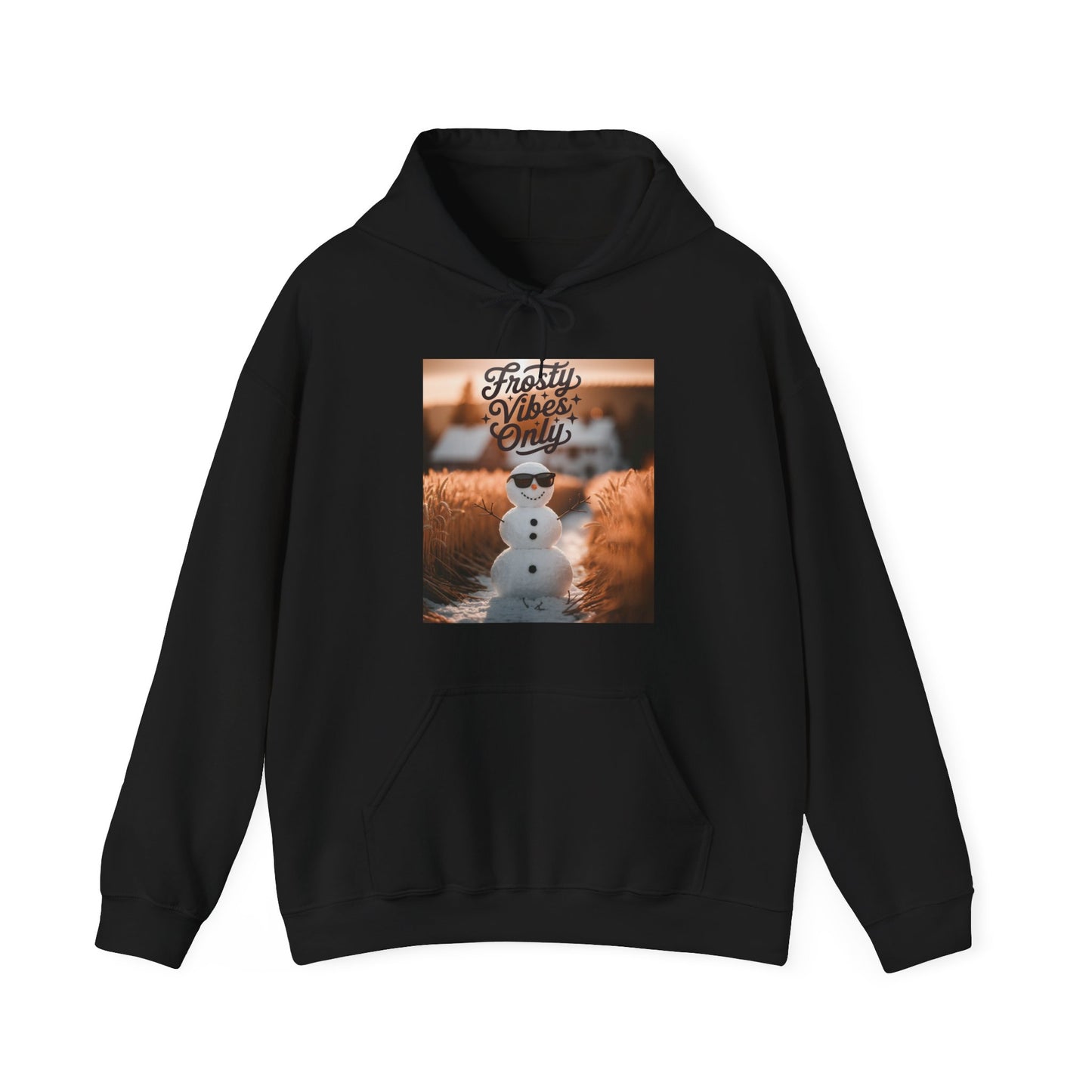 Frosty Vibes Only Hoodie (Unisex S-5XL) in L