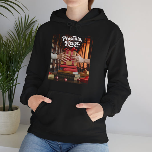 Presents, Please Library Gift Hoodie (Unisex S-5XL) in S