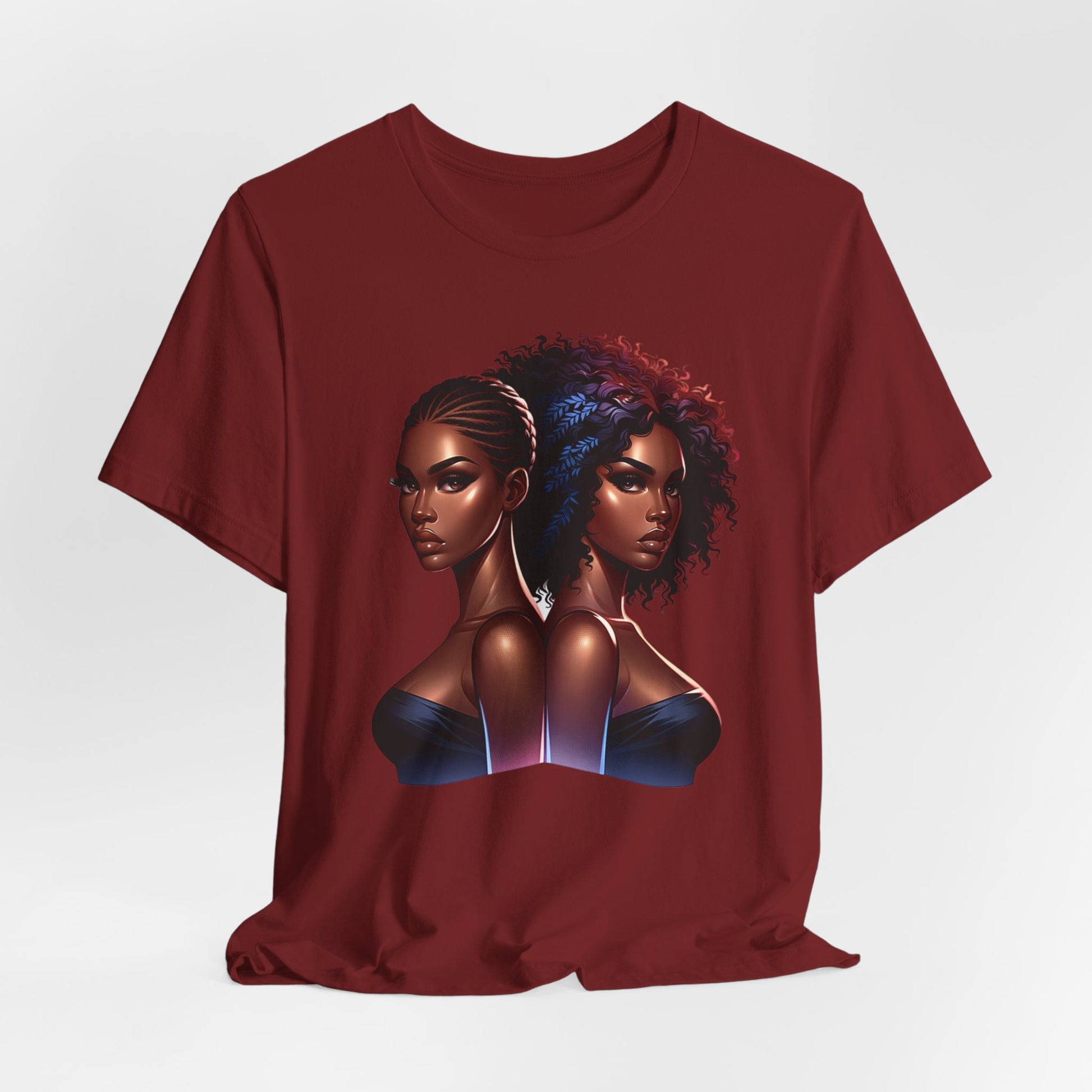 Ready to Slay Empowered Graphic Tee (Unisex, S–3XL) in cardinal