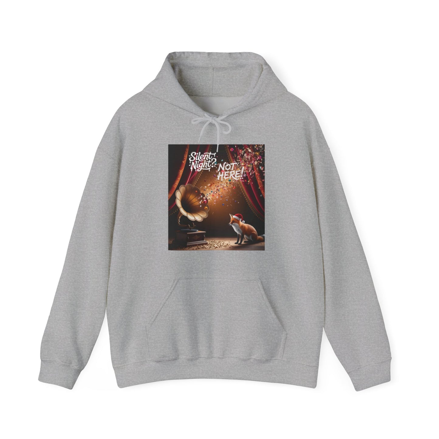 No Silent Nights Here Hoodie (Unisex S-5XL) in XL