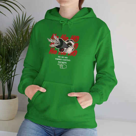 Santa’s Favorite There Hoodie (Unisex S-5XL) in S