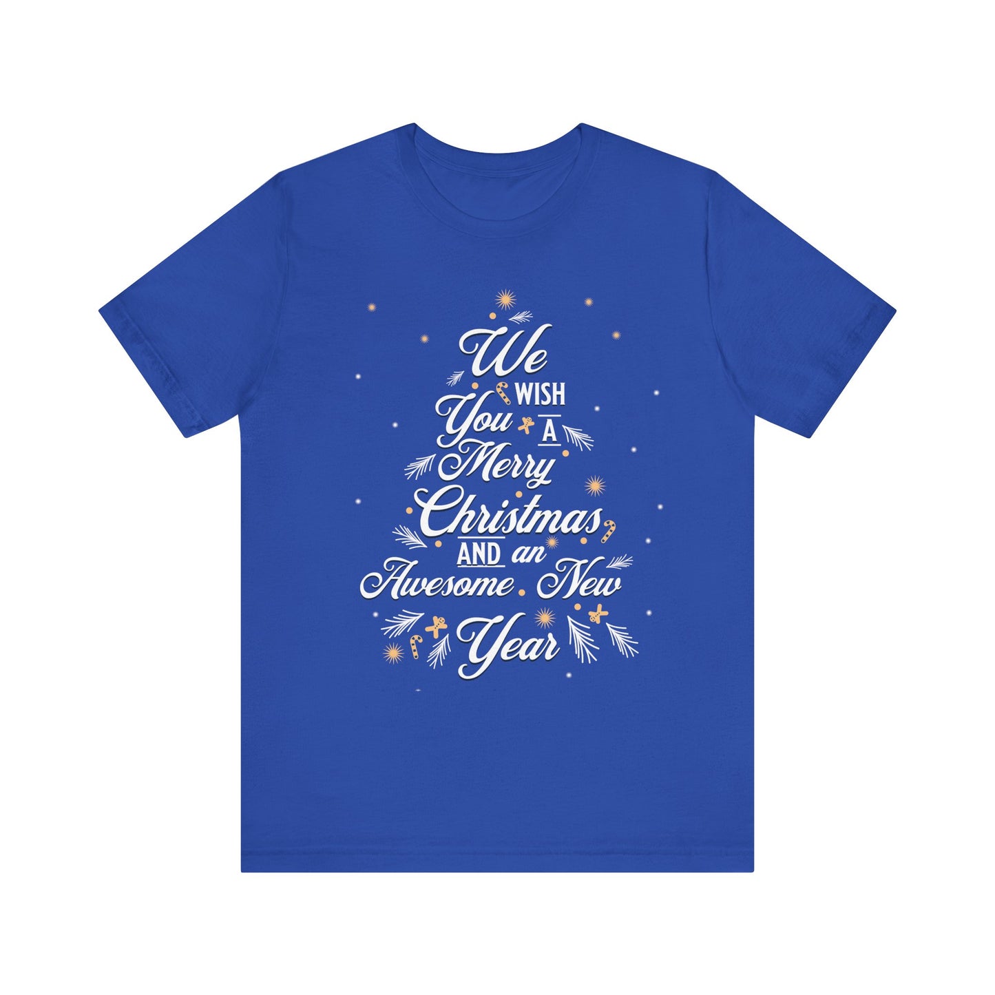 Christmas Spirit Short Sleeve Tee (Unisex S-3XL) in L
