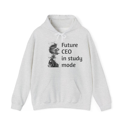 Future CEO Empowerment – Motivational Hoodie (Unisex, S–5XL) in athletic gray