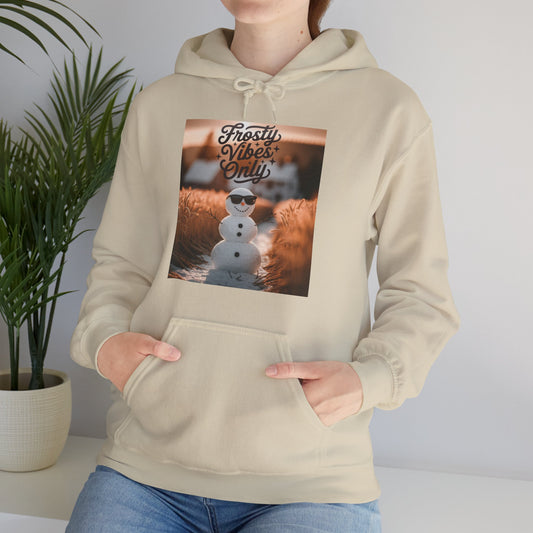 Frosty Vibes Only Hoodie (Unisex S-5XL) in S