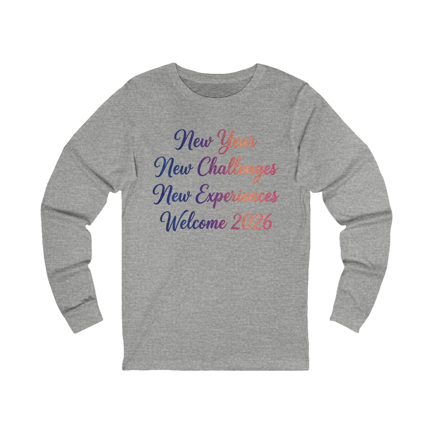 Welcome 2026 New Year Shirt in White