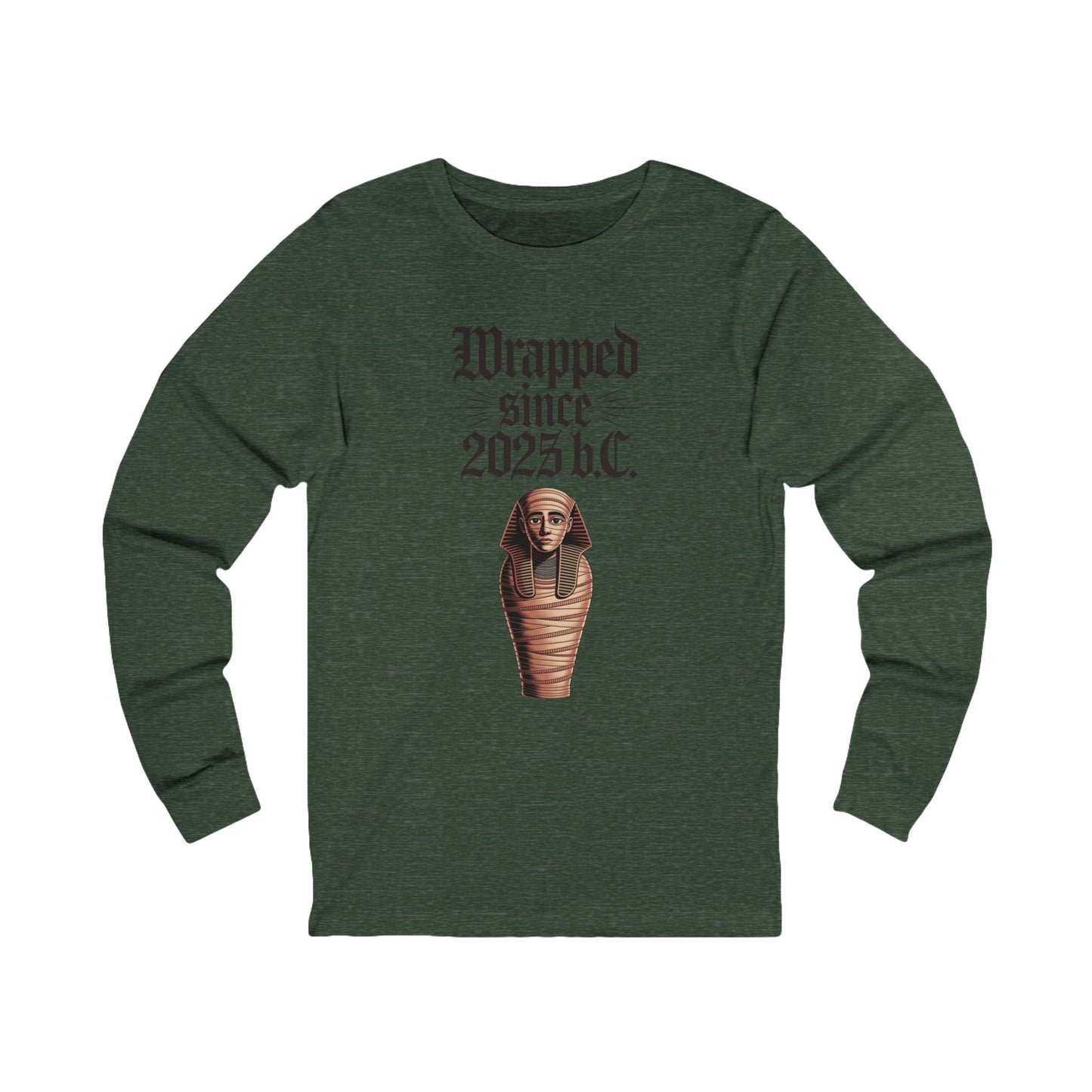 Vintage Pharaoh Tee – Ancient Vibes, Modern Comfort (Unisex S-2XL) in heather forest