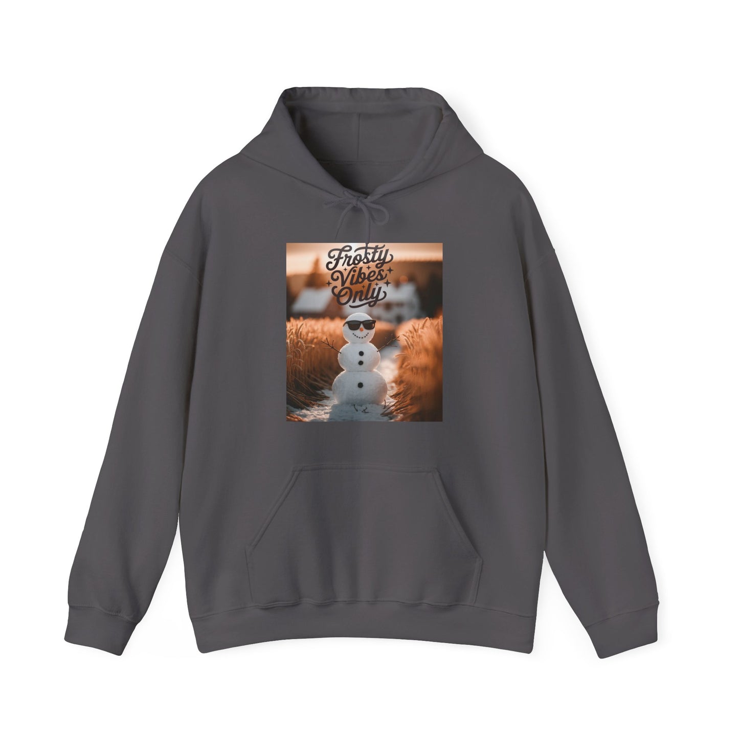 Frosty Vibes Only Hoodie (Unisex S-5XL) in XL