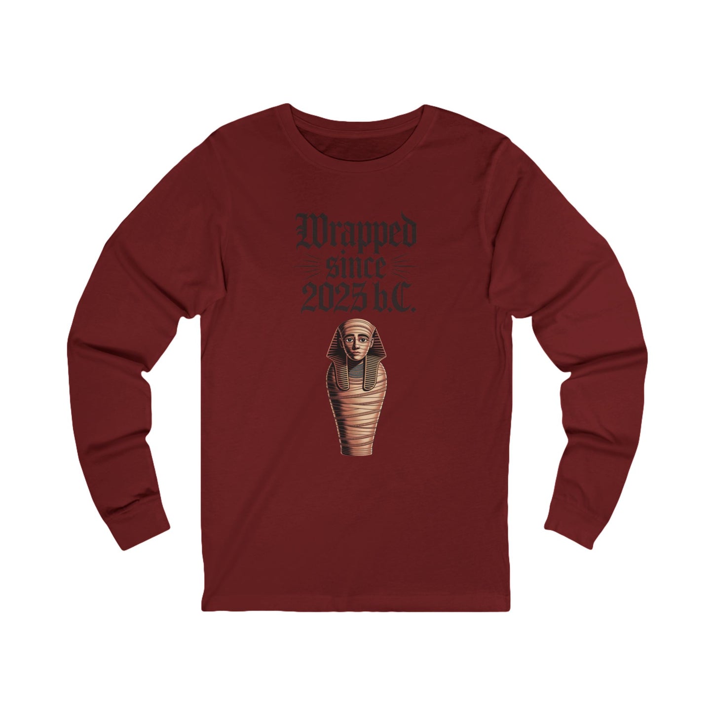Vintage Pharaoh Tee – Ancient Vibes, Modern Comfort (Unisex S-2XL) in cardinal