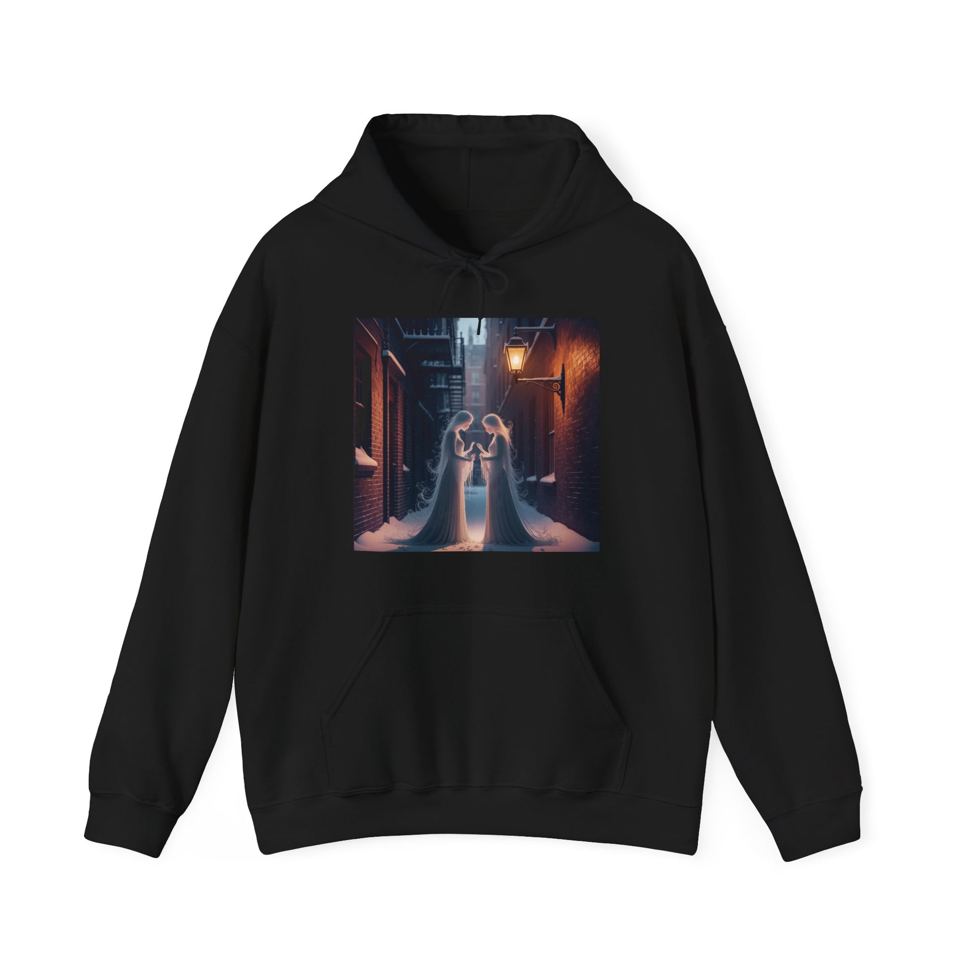 Midnight Ghost Mirror Hoodie (Unisex S-5XL) in L