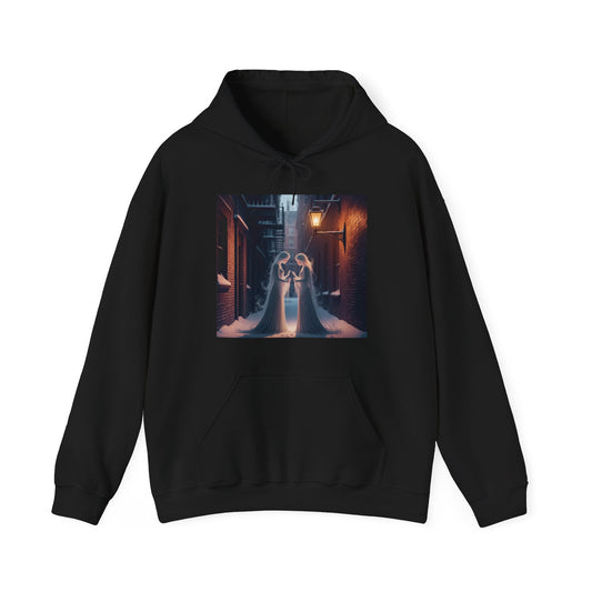 Midnight Ghost Mirror Hoodie (Unisex S-5XL) in L