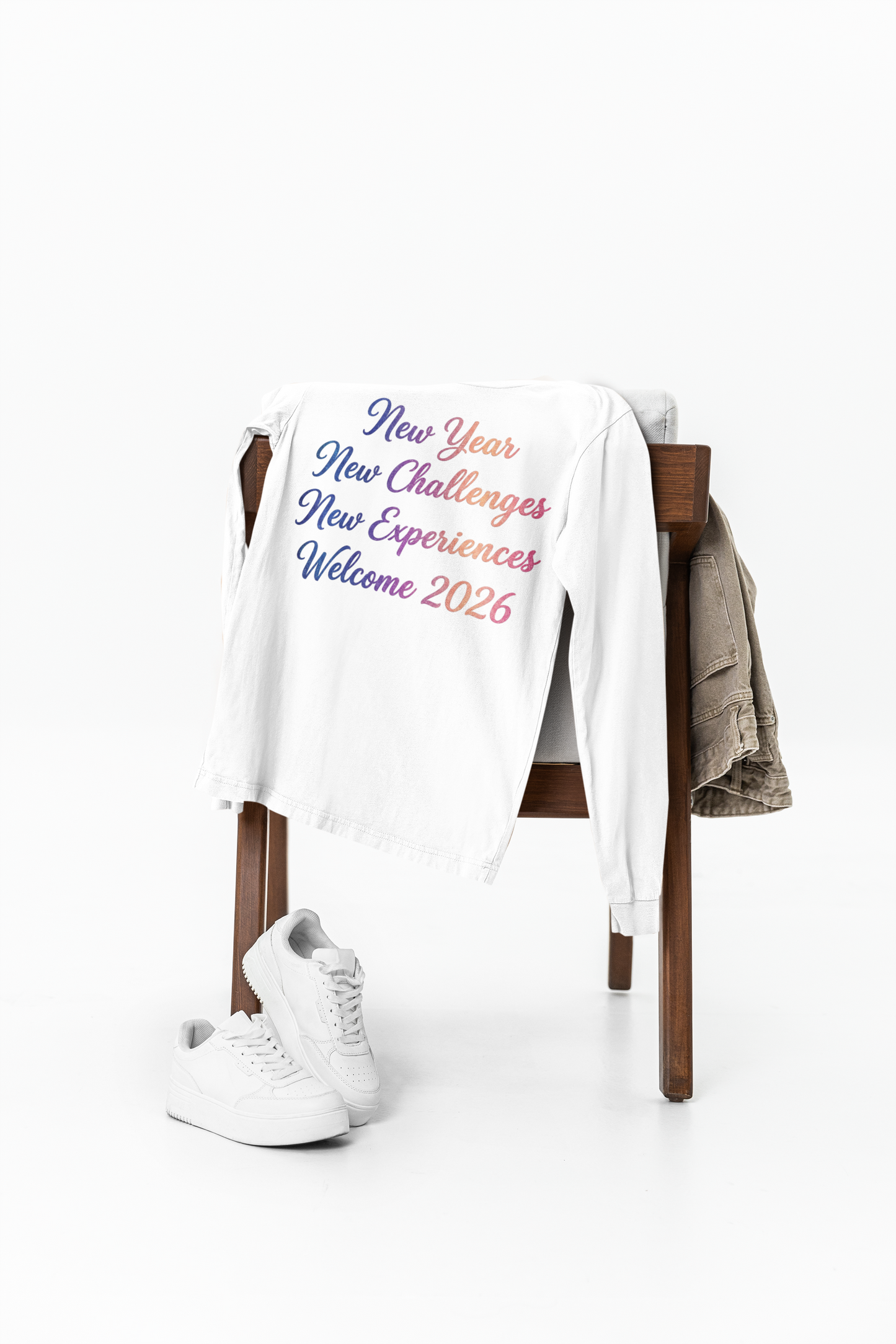 Welcome 2026 New Year Shirt in Black