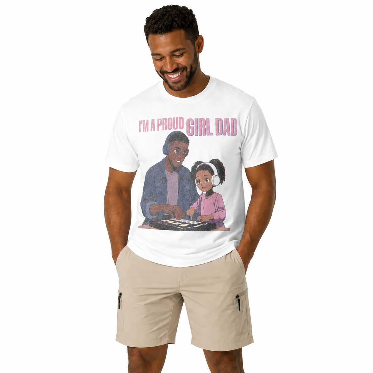 I’m A Proud Girl Dad Tee | Girl Dad Shirt