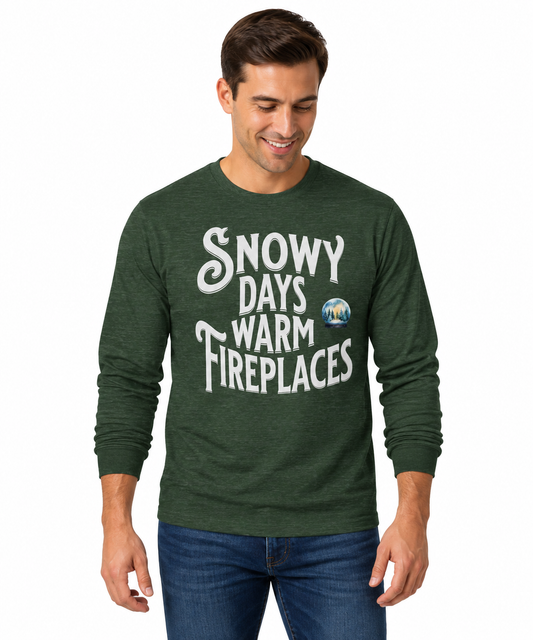 Cozy Snowy Days Winter Tee