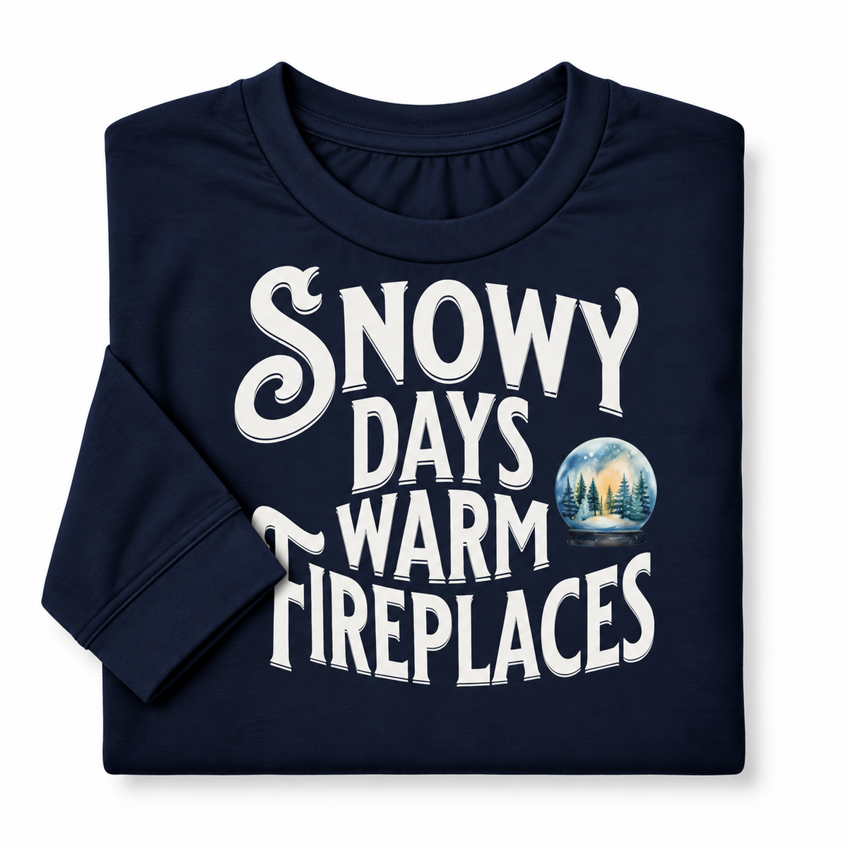 Cozy Snowy Days Winter Tee