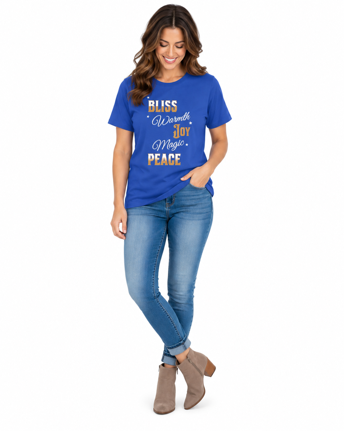 Bliss Warmth Joy Peace Tee