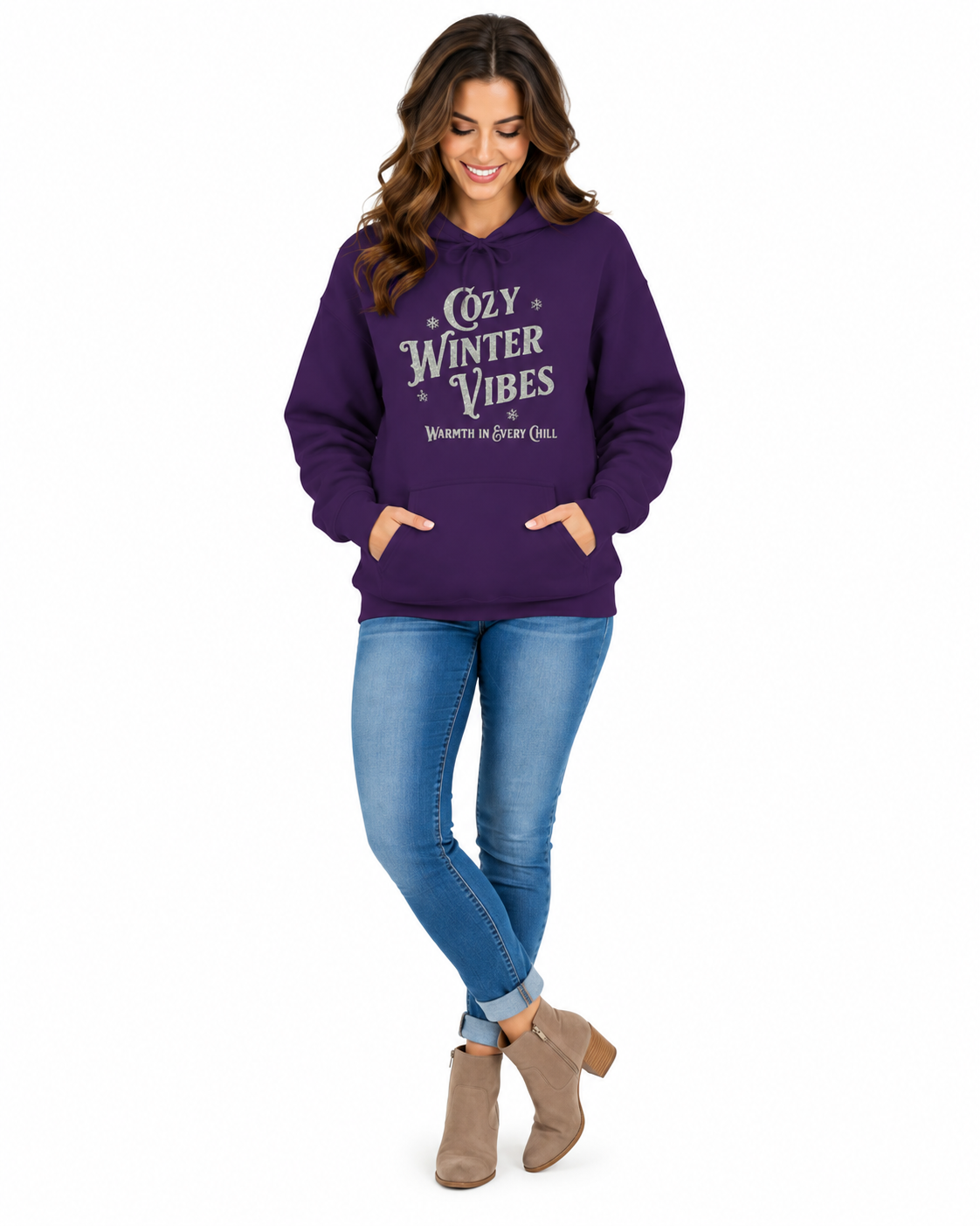 Cozy Winter Vibes Hoodie