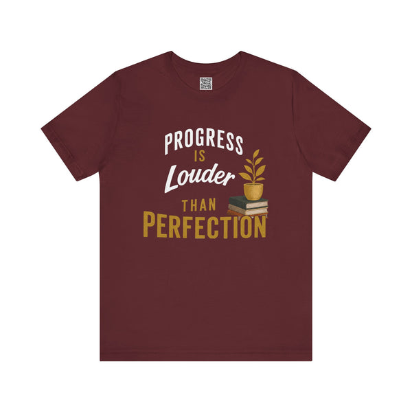 Progress Over Perfection Tee | Motivational Growth Shirt