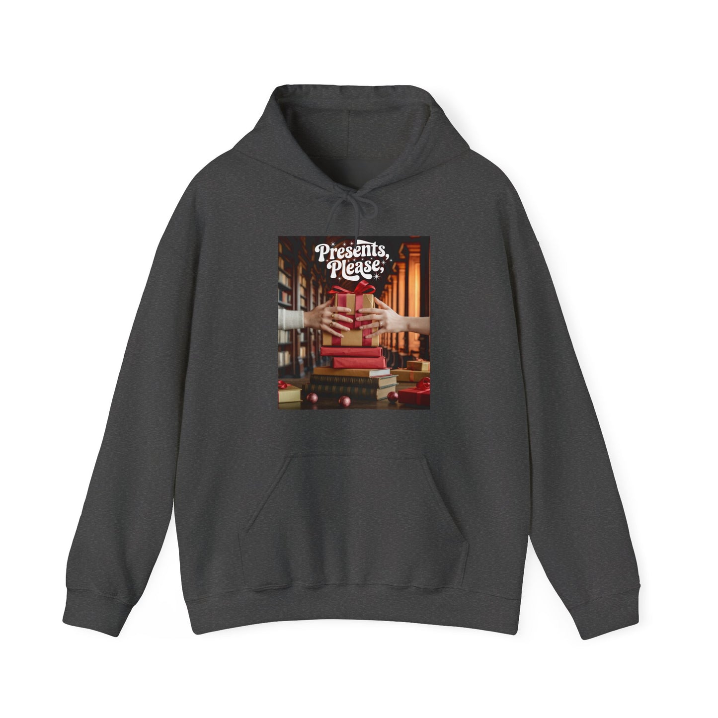 Presents, Please Library Gift Hoodie (Unisex S-5XL) in XL