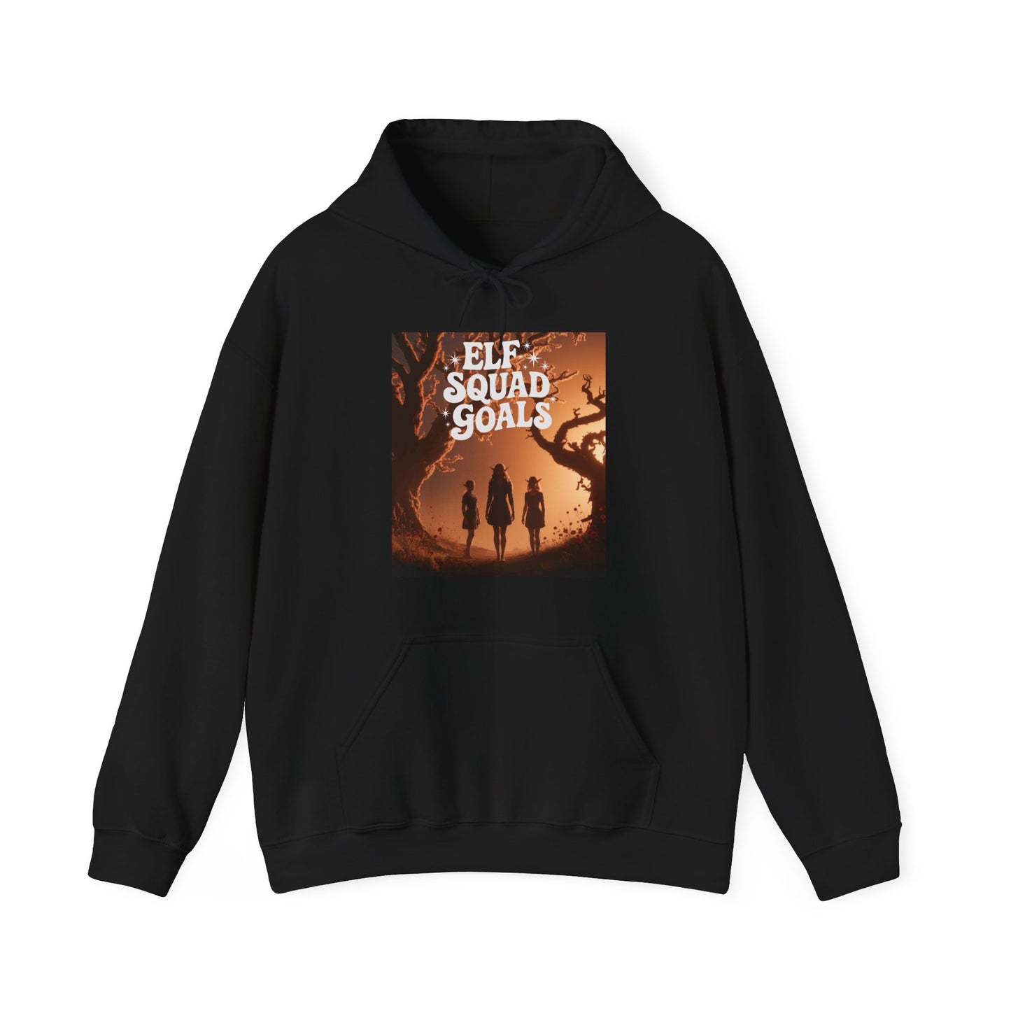 Elf Squad Goals Hoodie (Unisex S-5XL) in L
