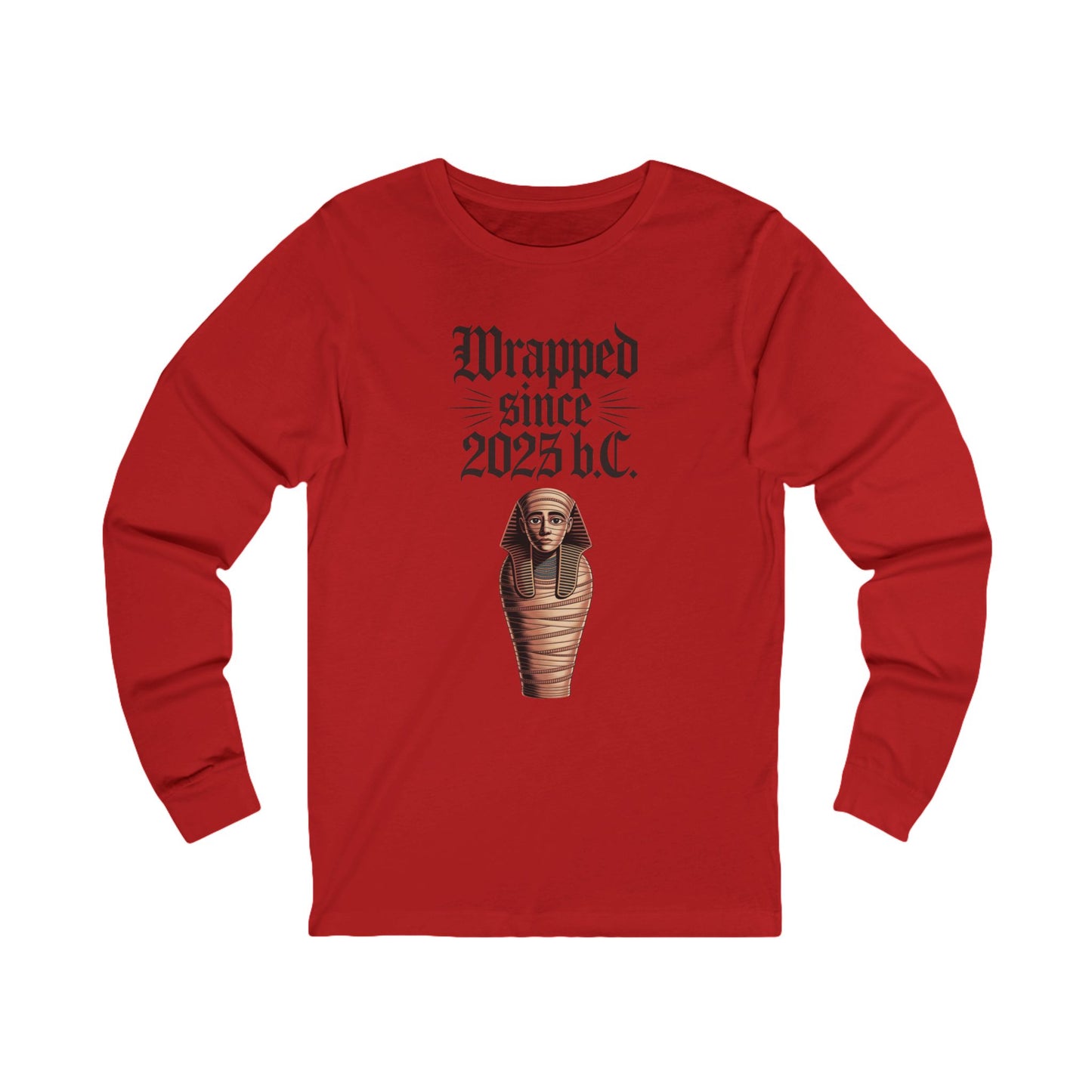 Vintage Pharaoh Tee – Ancient Vibes, Modern Comfort (Unisex S-2XL) in red