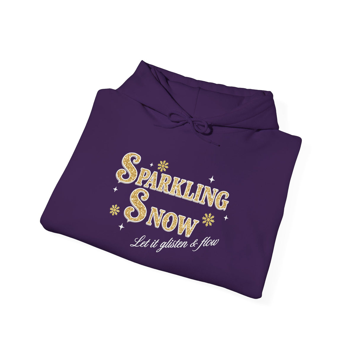 Sparkling Snow Winter Hoodie