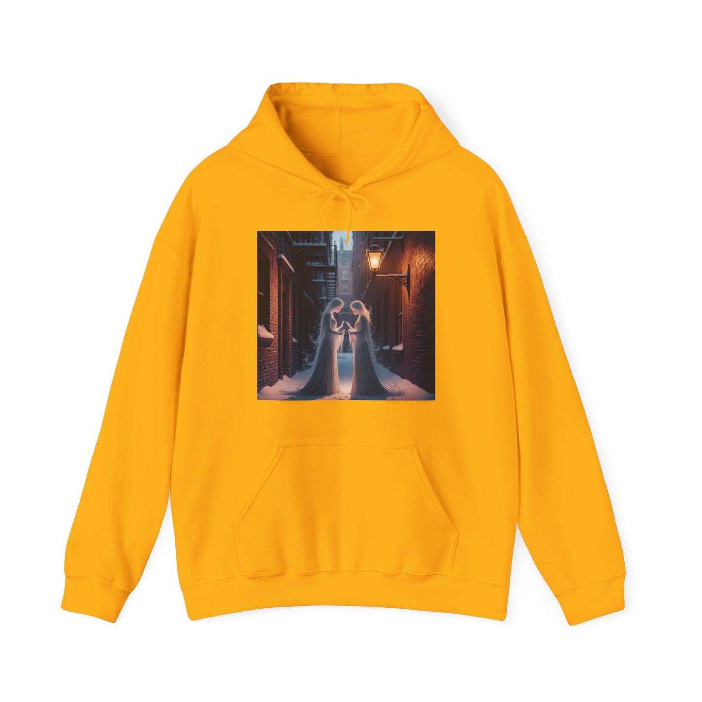 Midnight Ghost Mirror Hoodie (Unisex S-5XL) in XL