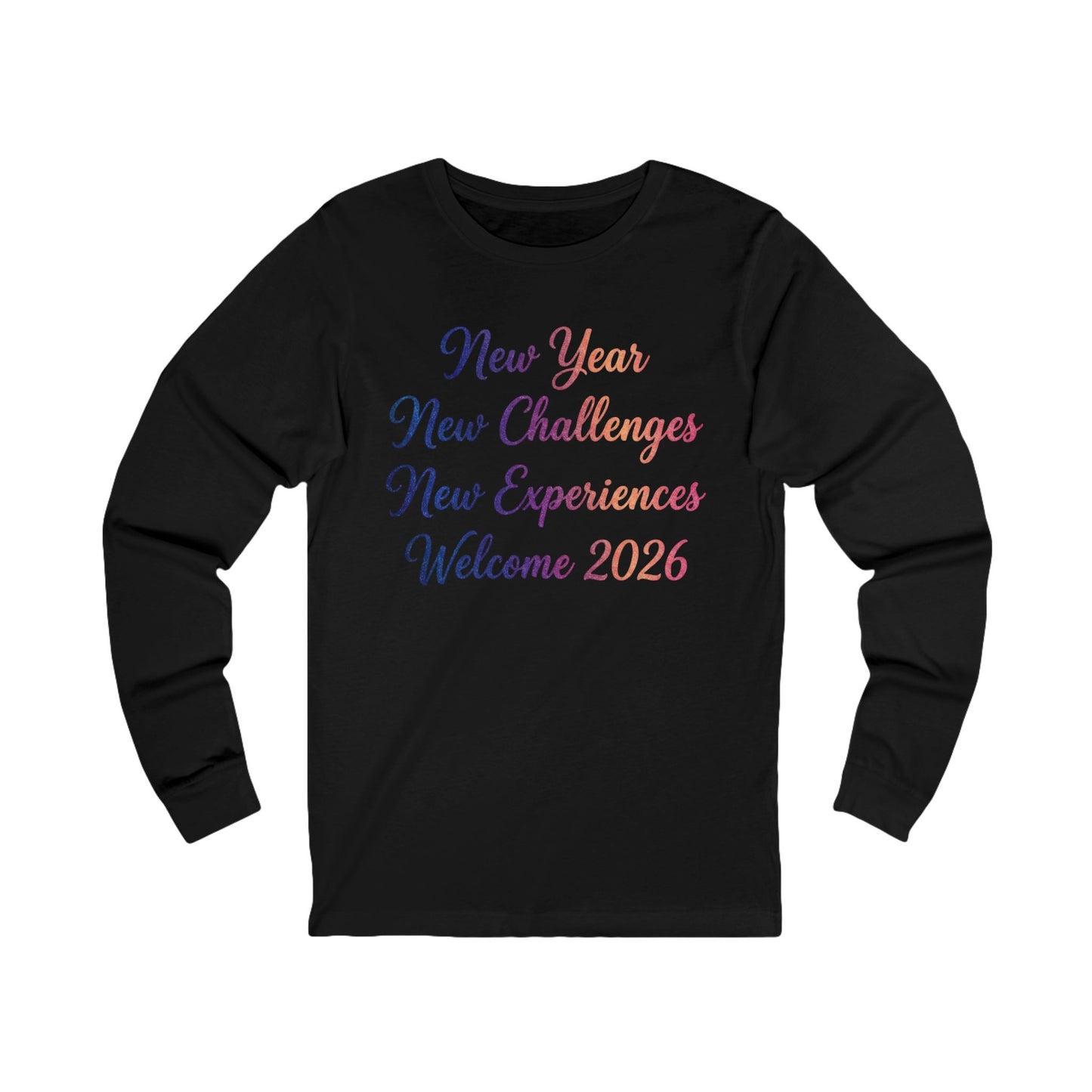 Welcome 2026 New Year Shirt in Asphalt
