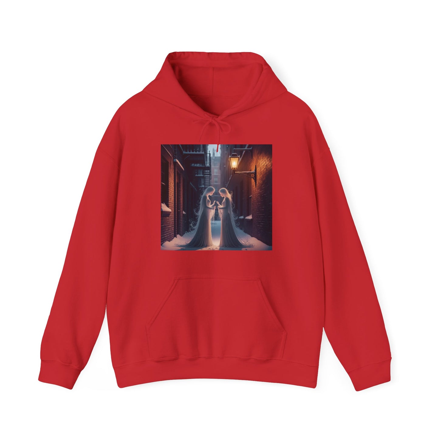 Midnight Ghost Mirror Hoodie (Unisex S-5XL) in S