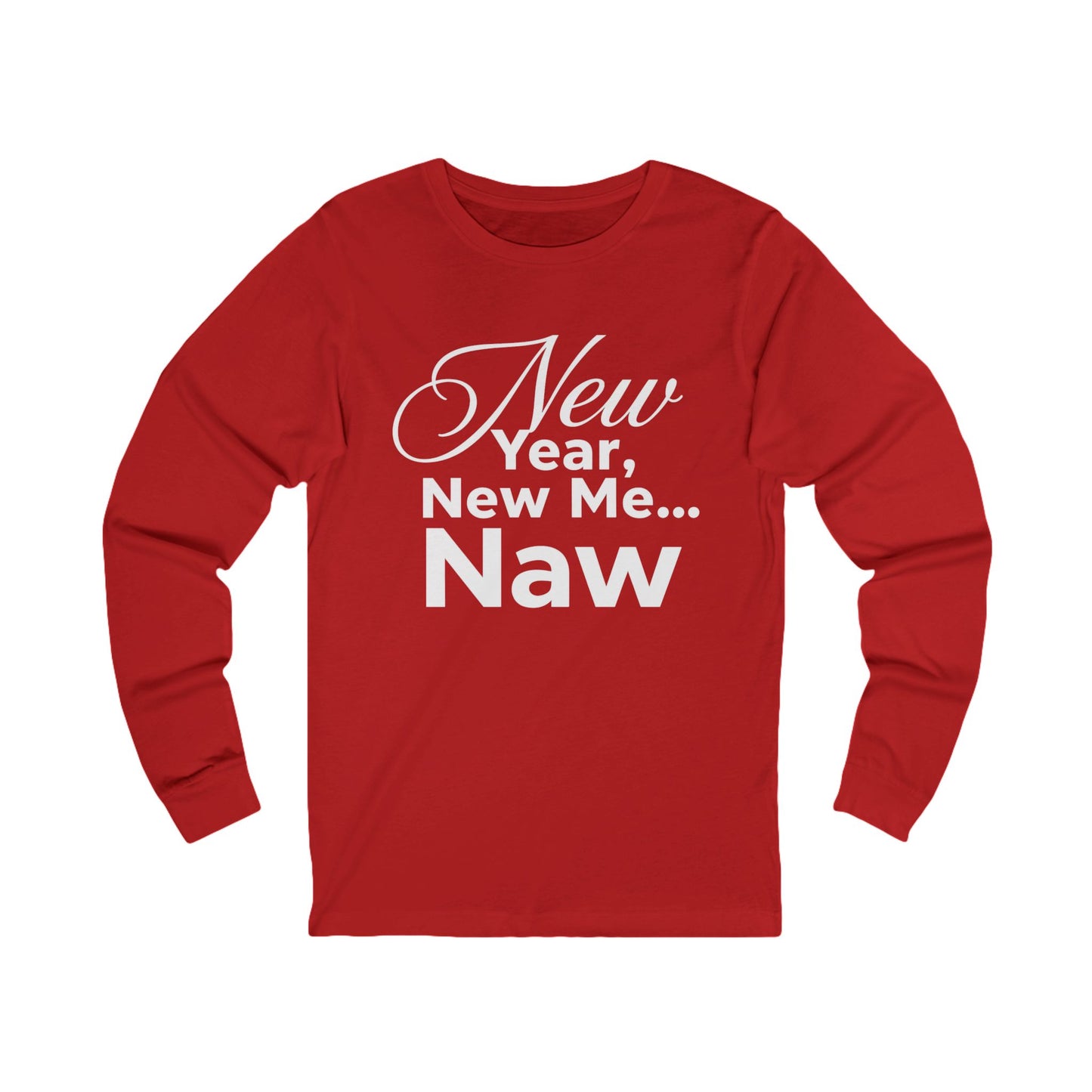 New Year New Me Naw Shirt in Black