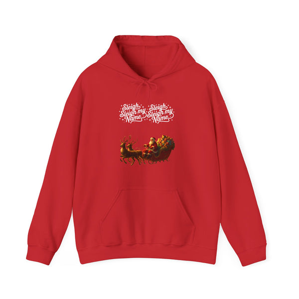 Sleigh My Name Vintage Santa Hoodie (Unisex S-5XL) in S