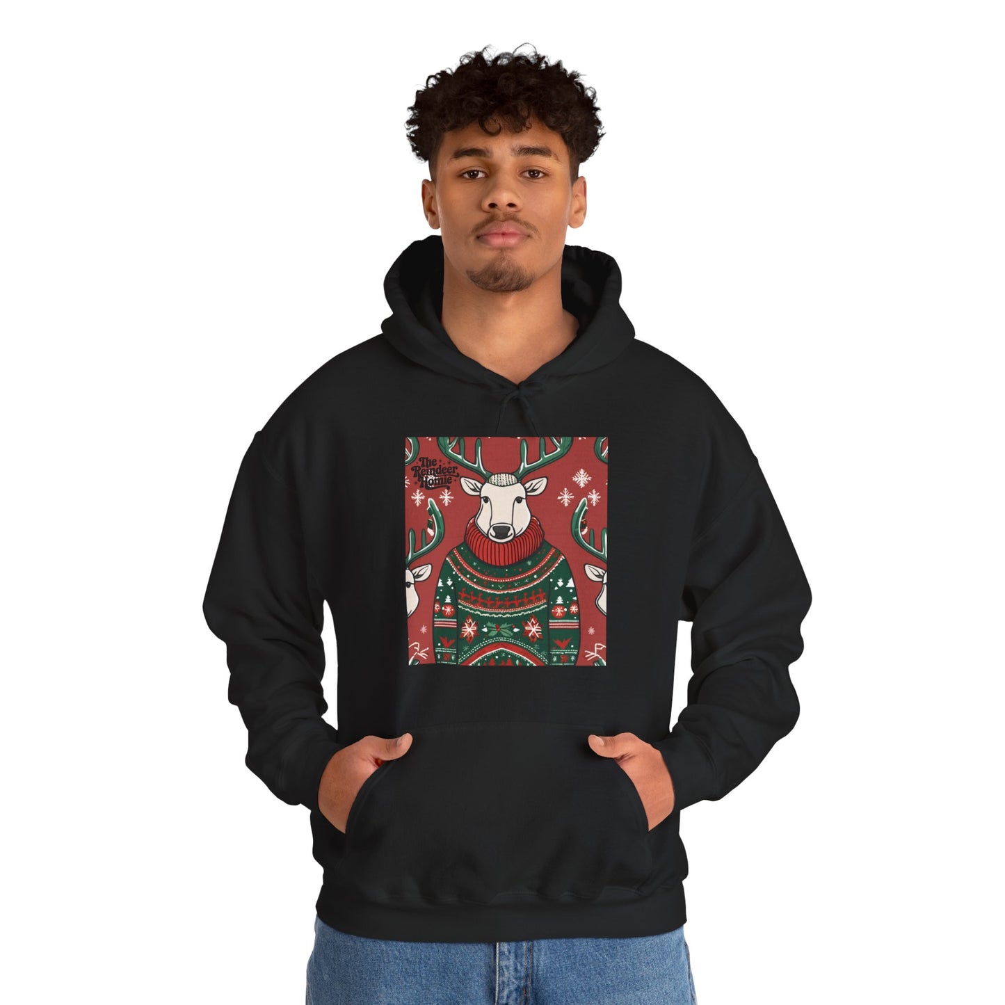 The Royale Reindeer Hoodie (Unisex S-5XL) in S
