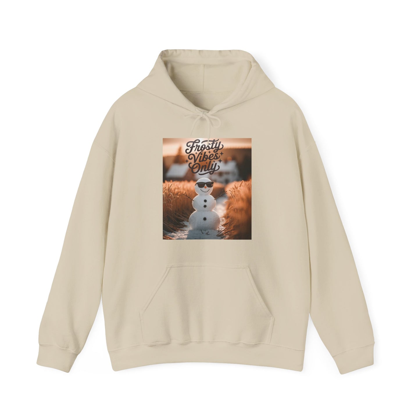 Frosty Vibes Only Hoodie (Unisex S-5XL) in M