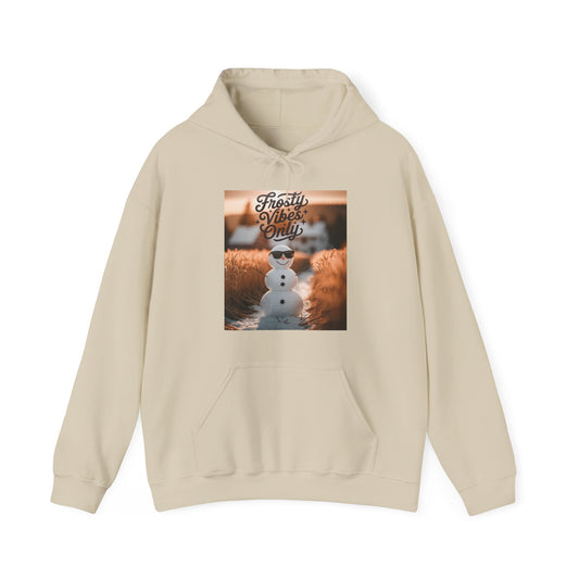 Frosty Vibes Only Hoodie (Unisex S-5XL) in M