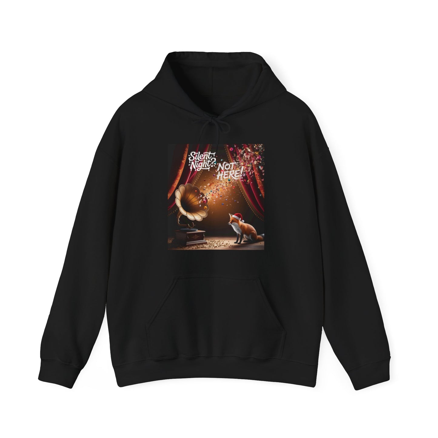 No Silent Nights Here Hoodie (Unisex S-5XL) in L
