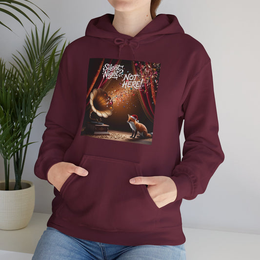 No Silent Nights Here Hoodie (Unisex S-5XL) in S