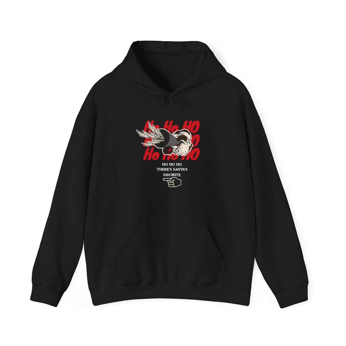 Santa’s Favorite There Hoodie (Unisex S-5XL) in L