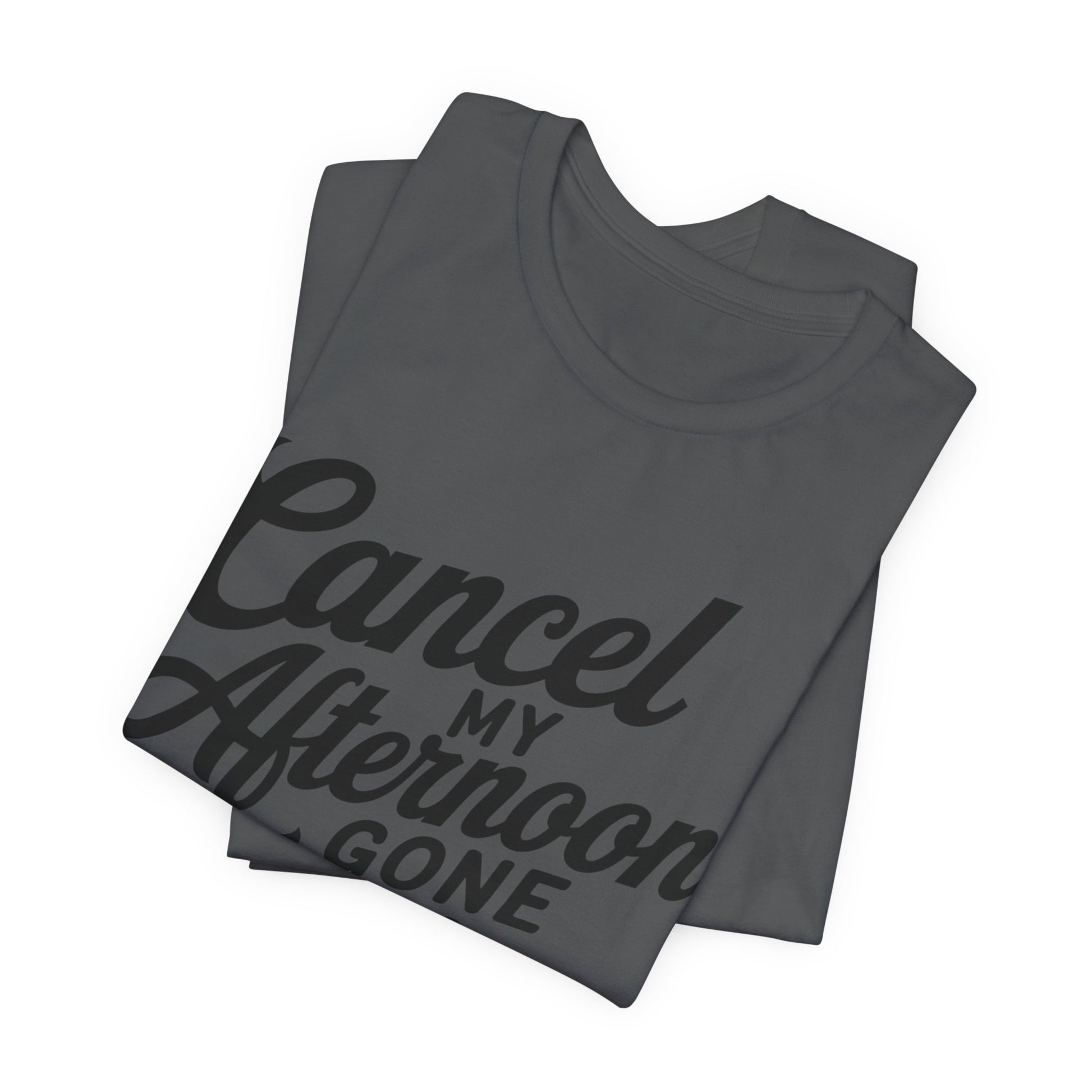 Stack of gray t-shirts with 'Hope Anchors the Soul' text on a white background